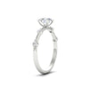 1.21 Ct Oval Cut Moissanite Solitaire Engagement Ring 14K Yellow Gold Plated