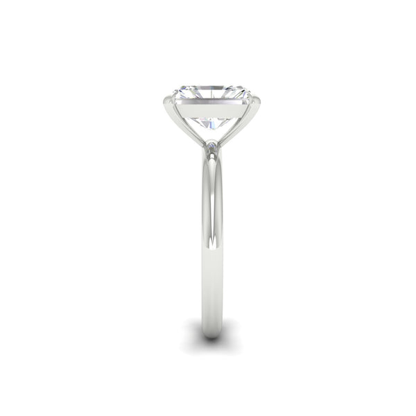 3Ct Radiant Cut Moissanite Women Solitaire Ring 14K Yellow Gold Plated